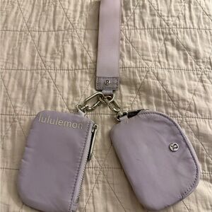 Lululemon Soft Purple Pouch Duo